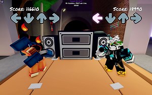 [Roblox / FNF] Thorns (B-SIDE) Hard 试玩