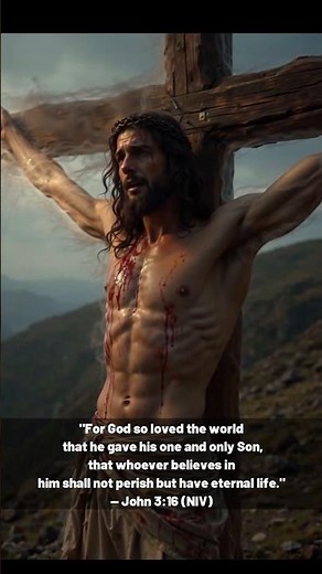 God's Unconditional Love | John 3:16 Bible Verse | The Gift of Eternal Life