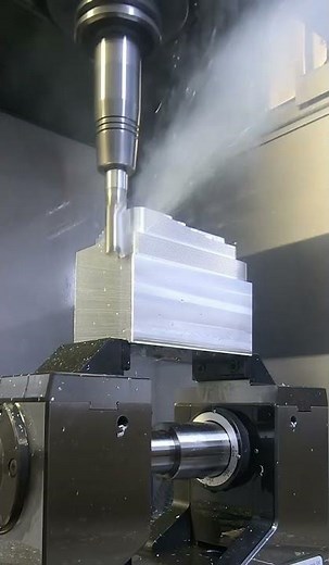 CNC machining dry and wet