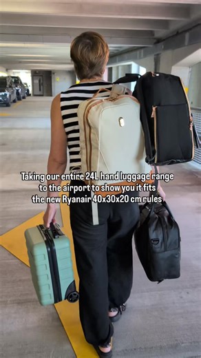 Perfect for the NEW Ryanair allowance! We have the biggest range of bags for the NEW Ryanair 40x30x20 cm hand luggage allowance - Check out our huge selection of Ryanair compliant hand luggage at Cabinmax.com Get yours now and avoid extra hand luggage fees. | Cabin Max