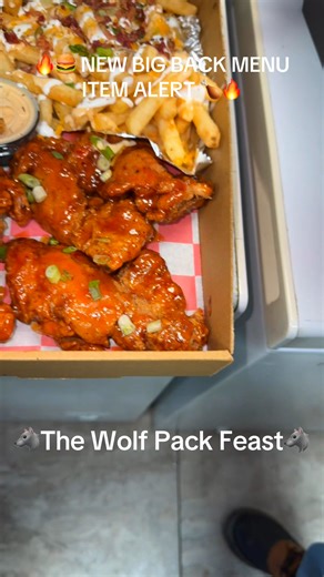 🎉🏆 WE HAVE A WINNER! 🏆🎉LaShea Nicole 🔥🍔 NEW BIG BACK MENU ITEM ALERT 🍗🔥 It’s official… Big Back Season just got BIGGER 😮‍🔥 Our NEW Big Back Menu is dropping February, and this is Item #1 For just a hot $40 😌🔥 Loaded Fries✔️ Double Bacon cheeseburger ✔️ 5 whole Wings ✔️ 4 Hot Honey Chicken Tenders ✔️ 💪🏽 This one is for the real eaters only 😌🔥 Stay tuned… because this is just the beginning 👀🍔🍗 | Jenny Jen Jen