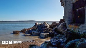Storm prompted wall collapse at Henry VIII's Hurst Castle