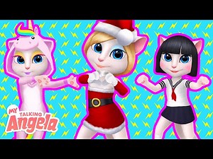 🎄 Dance Tutorial: Holiday Special - NEW in My Talking Angela (Gameplay)