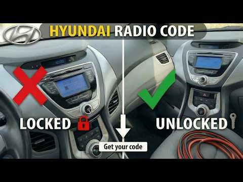 HYUNDAI RADIO CODE | Unlock Autonet, Becker, EMP3 & MP3 Units