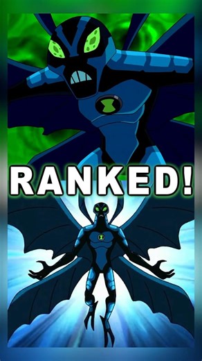 Big Chill Transformation Sequences Ranked Worst to Best for Ben 10! #ben10 #ranked #fyp