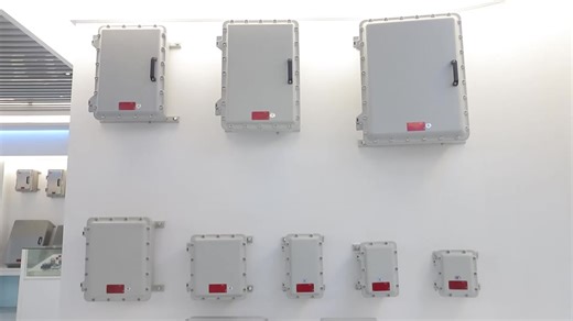 ATEX IECEx Industrial Explosion-proof Junction Box Aluminum Alloy Cabinet IIB IIC Customized IP66 Zone1 Zone2 Wiring Box