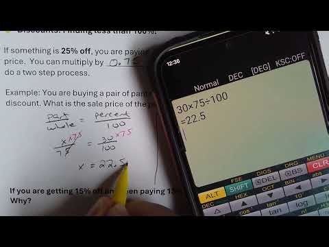 Percentages in Real Life