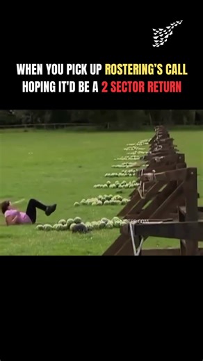 Why is rostering so mean to all the crew? 🫣🫣