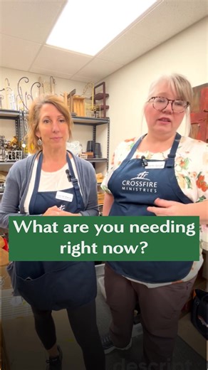 🧡 Thrift Store Update | Donations Keep Hope Alive Today, October 30, Crossfire Thrift closes to shoppers—but our mission continues, and so can your impact. With SNAP (food assistance) benefits delayed beginning November 1, many families across Colorado Springs are feeling the strain. Each day, we see the growing need at our no-cost grocery store, which serves more than 1,500 families weekly. Your donations make a difference now more than ever. 💙 We’ll continue accepting clothing and home goods