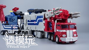 【变形金刚随时变形状】装甲合体! LEGX超神仁莱 神弹+仁莱擎天柱 Takara Tomy IDW 超神迅雷 透模玩速变