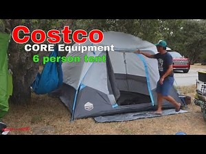 costco tent by core equipment setup and reivew