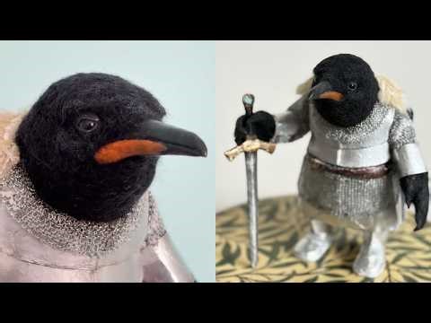 I Made a Medieval Fantasy Penguin Knight