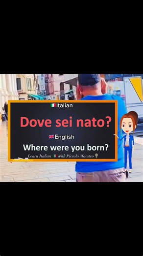 6.1K views · 155 reactions | Learn Italian made easy for Beginners (Dove -Where?)  #fblifestyle #LearnItalian  #ItalianForBeginners #ItalianLanguage #ItalianLessons #ParlaItaliano #SpeakItalian #ItalianVocabulary #StudyItalian #ItalianDaily #LanguageLearning | Piccolo Maestro | Facebook