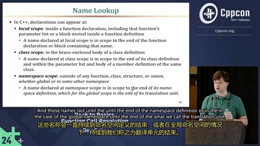 【CppCon 2024】Back to Basics: Function Call Resolution in C  