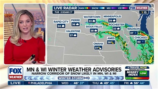 Fast moving storms set to hit the Midwest to Mid-Atlantic regions