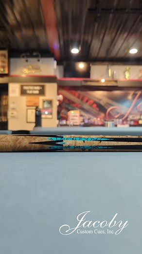 Check out this awesome custom cue we made for Tim S! 😍 Want to order your own custom? Call us directly (715) 886-2900 or message Jacoby Pool Players! www.jacobycustomcues.com #Billiards #CustomCue #PoolCue #CueSports #CustomBilliards #BilliardsLife | Jacoby Custom Cues