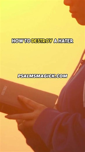 How To Destroy a Hater With A Single Verse From The Bible. #psalms #bibleverse #bibleversedaily #psalmsmagic #psalmsmagick #practicalmagic #practicalmagictiktok #healingverses