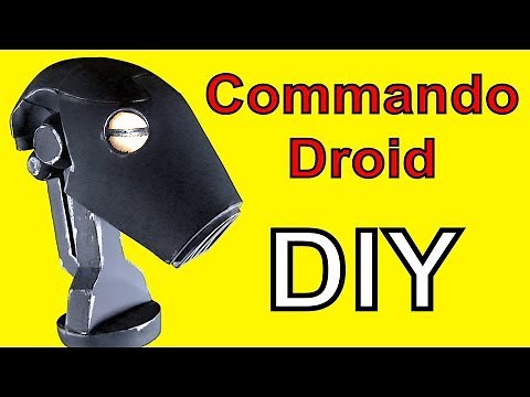 HOW TO MAKE A Commando Droid (Star Wars DIY)