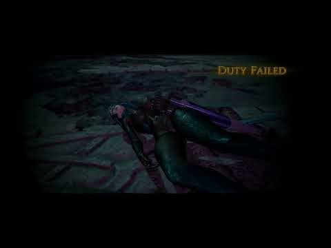 [FFXIV ryona]Heretical Priest Magnolia Defeated (Mod Showcase, Check description)