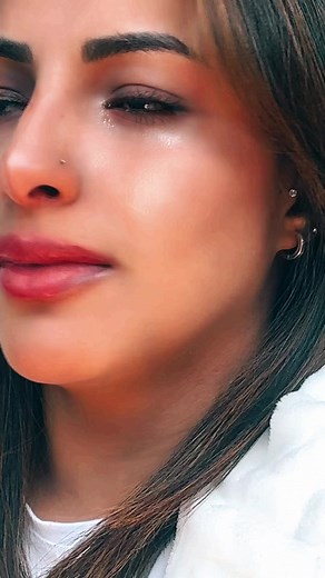 Close-Up Facial Expressions and Features of a Female