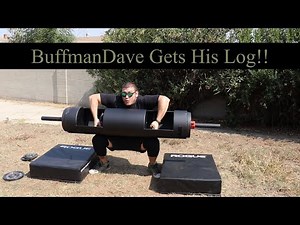 12" Strongman Log Bar from Rogue Fitness Unboxed!!