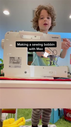 Vintage Max Teaches How to Make Sewing Bobbins
