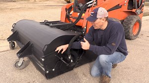 46K views · 117 reactions | Check out the new features on the Clean Sweep HD™ Heavy-Duty Pick-Up Broom! For specifications and more information visit: https://www.quickattach.com/series-403-clean-sweep-hd-heavy-duty-pick-up-broom.html#! | Quick Attach Attachments | Facebook