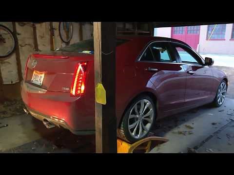 Cadillac ATS 3.6 Corsa Exhaust (startup, revs)