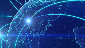 network information radiates-around-the-world