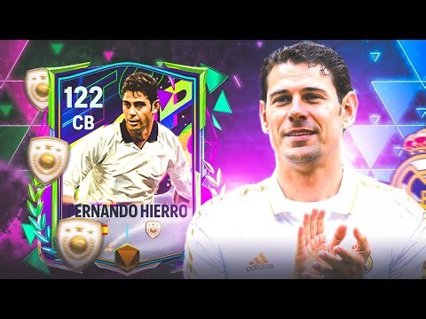 117 OVR FERNANDO HIERRO REVIEW 💀 FC MOBILE || HIERRO FC MOBILE || FC MOBILE 26
