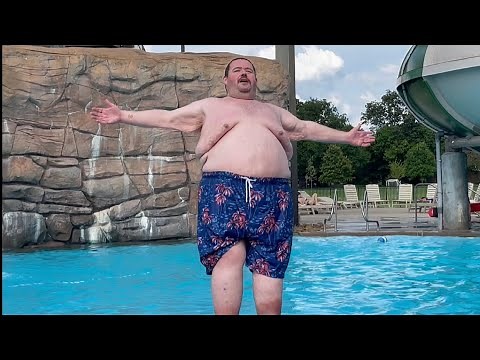 Dramatic fat guy splash 2021