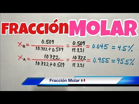 MOLAR FRACTION in Solutions (Solute and Solvent)