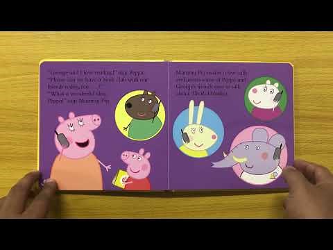Peppa Loves Reading - Read Aloud Peppa Pig Book for Children and Toddlers