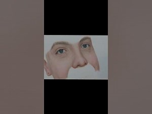 REALISTIC COLOURED PENCIL PORTRAIT DRAWING shorts