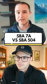 Why SBA Lenders prefer 7a over 504 loans? #sba #smallbusiness