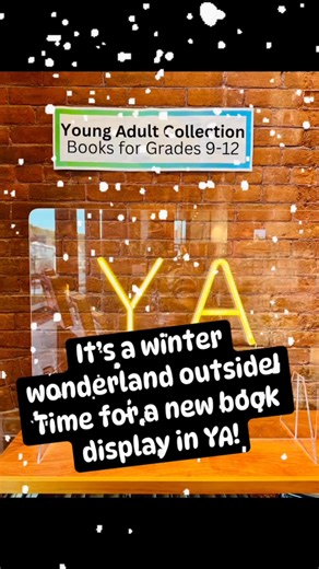 Come check out this display of great winter reads in YA! | Peterborough Town Library | Facebook