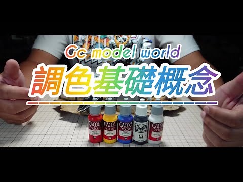 調色基礎概念 Color Basics【GC model world】