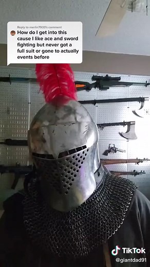Reply to @merlin7933 Armored Combat Tutorial #medievaltiktok #armoredcombat #buhurt #hmb #tutorial #knightlife #knight #fy #fyp #askaknight