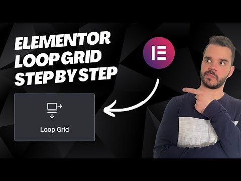 Elementor Loop Grid - Posts & Products!