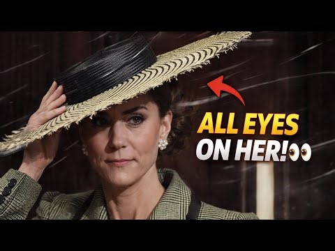 Kate STEALS the Show at Historic Ceremony — Windy Moment Goes Viral!” 😳
