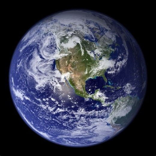 The Blue Marble (2002): True-color global imagery at 1km resolution - NASA Science