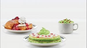 IHOP launches special holiday menu with green Grinch pancakes and a kids eat free deal