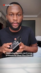 Unboxing Memory card Lexar professional Silver Plus 256Gb #lexarmemory #schoolkid237 | Schoolkid Tech