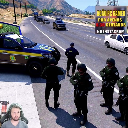 Aguia da PRF em Ação no GTA 5