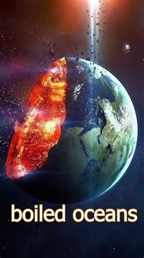 “Earth’s Lost Twin The True Story of Theia and the Birth of the Moon” #space #solarsystem #cosmos