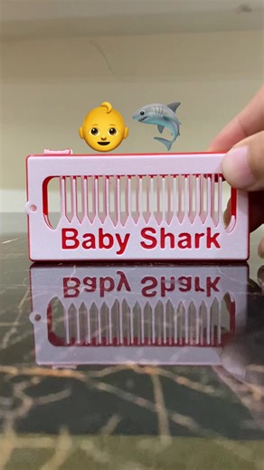 3D Printed Baby Shark Musical Fidget STL Model