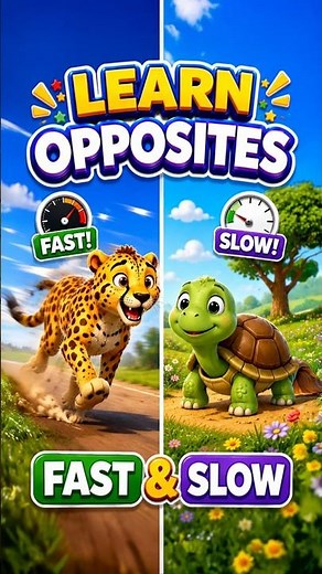 Learn the Opposites | Interactive Antonyms Vocabulary Game for Kids