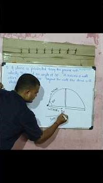 physics questions of class 11th physics projectile motion (15) #viral #shorts