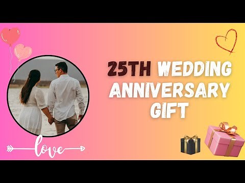 20 Best 25th wedding anniversary Special gift ideas | Gift Ideas For Silver Jubilee ‪@MagicGiftLab‬
