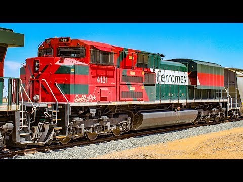 Ferromex Trains In Mexicali!